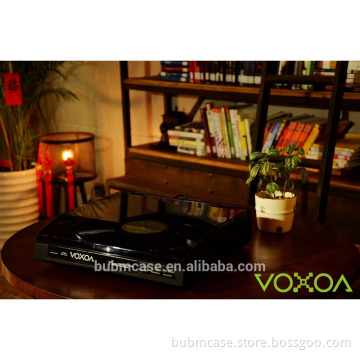 VOXOA T30 Full-Auto LP 2 Speed Belt Drive Turntable with USB rec
